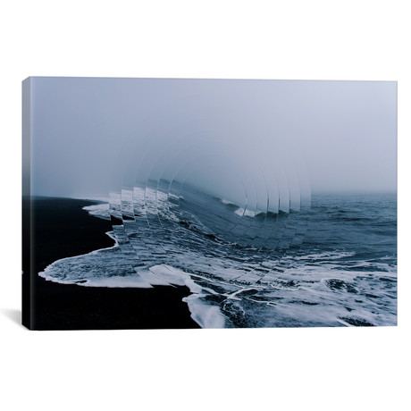 Sea Wave I // Melissa Wang (18"W x 26"H x 0.75"D)