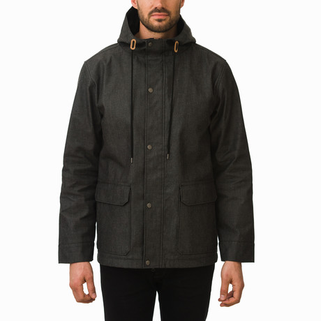 One Man Voyer Rain Jacket // Black (S)