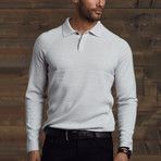 Worden Polo Collar Sweater // Ecru (S)