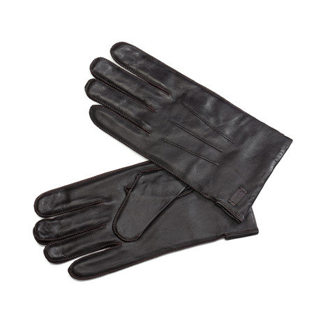 Mr. Boston Wool Lined // Black (Small/Medium)