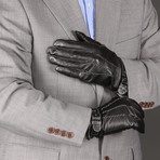 Mr. Buffalo Fleece Lined // Black (Large)