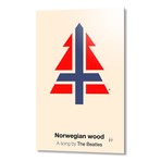 Norwegian Wood (Stretched Canvas // 16"W x 24"H x 1.5"D)