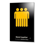 Stand Together (Stretched Canvas // 16"W x 24"H x 1.5"D)