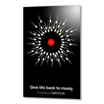 Give Life Back To Music (Stretched Canvas // 16"W x 24"H x 1.5"D)