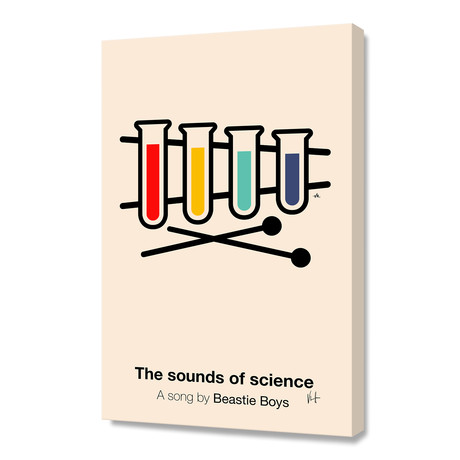 The Sounds of Science (12"H x 8"W x 0.75"D)