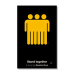 Stand Together (Stretched Canvas // 16"W x 24"H x 1.5"D)