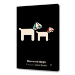 Diamond Dogs (Stretched Canvas // 16"W x 24"H x 1.5"D)
