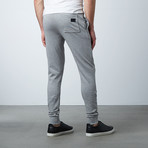 James Cuffed Sweat Pant // Grey (XL)