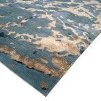 Silk + Wool Area Rug // SPASH-567 (10'0"L x 8'1"W)