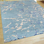 Silk + Wool Area Rug // SPASH-567 (10'0"L x 8'1"W)