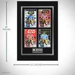 Set Of 4 Star Wars I Variants // Stan Lee Signed // Custom Frame