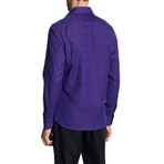 Morton Slim-Fit Printed Dress Shirt // Multi (M)