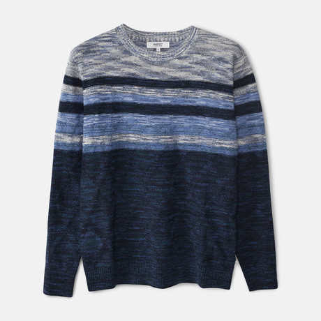Ali Zigzag Knit Sweater // Navy Blazer (S)