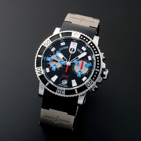 Ulysse Nardin Maxi Marine Diver Chronograph Automatic // 8003 // Pre-Owned