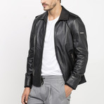 Quen Leather Jacket // Black (2XL)