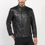 Masky Leather Jacket // Black (S)