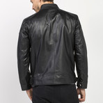 Masky Leather Jacket // Black (S)