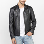 Levine Leather Jacket // Black (M)