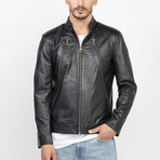 Levine Leather Jacket // Black (S)