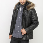 Orris Leather Jacket // Black (3XL)
