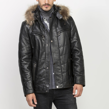 Orris Leather Jacket // Black (XS)