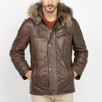 Orris Leather Jacket // Brown (S)