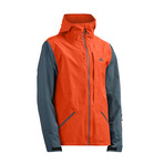 Nomad Jacket // Spicy Orange + Orion Blue (XS)