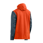 Nomad Jacket // Spicy Orange + Orion Blue (XS)