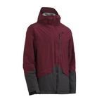 Theo Jacket // Zinfandel + Pirate Black (XS)