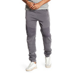 Fleece Pocket Zipper Pant // Dark Gray (XL)