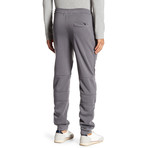 Fleece Pocket Zipper Pant // Dark Gray (S)