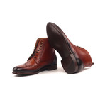 Military Brogue Boot // Brown (Euro: 43)