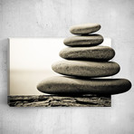 Five Stones // Mostic 3D Wrapped Canvas + Decal
