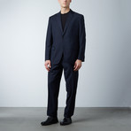 Wool Suit // Navy Pin Stripe (US: 40R)