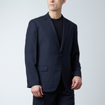 Wool Suit // Navy Pin Stripe (US: 40R)