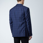 Wool Sport Coat // Navy Plaid (US: 38R)