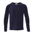 Terry Long Sleeve T Shirt // Peacoat (L)