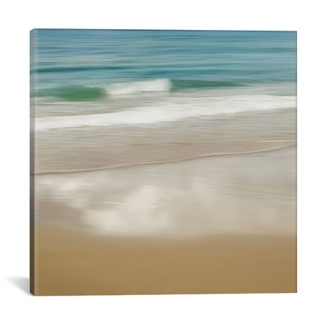 Surf And Sand II // John Seba (18"W x 18"H x 0.75"D)