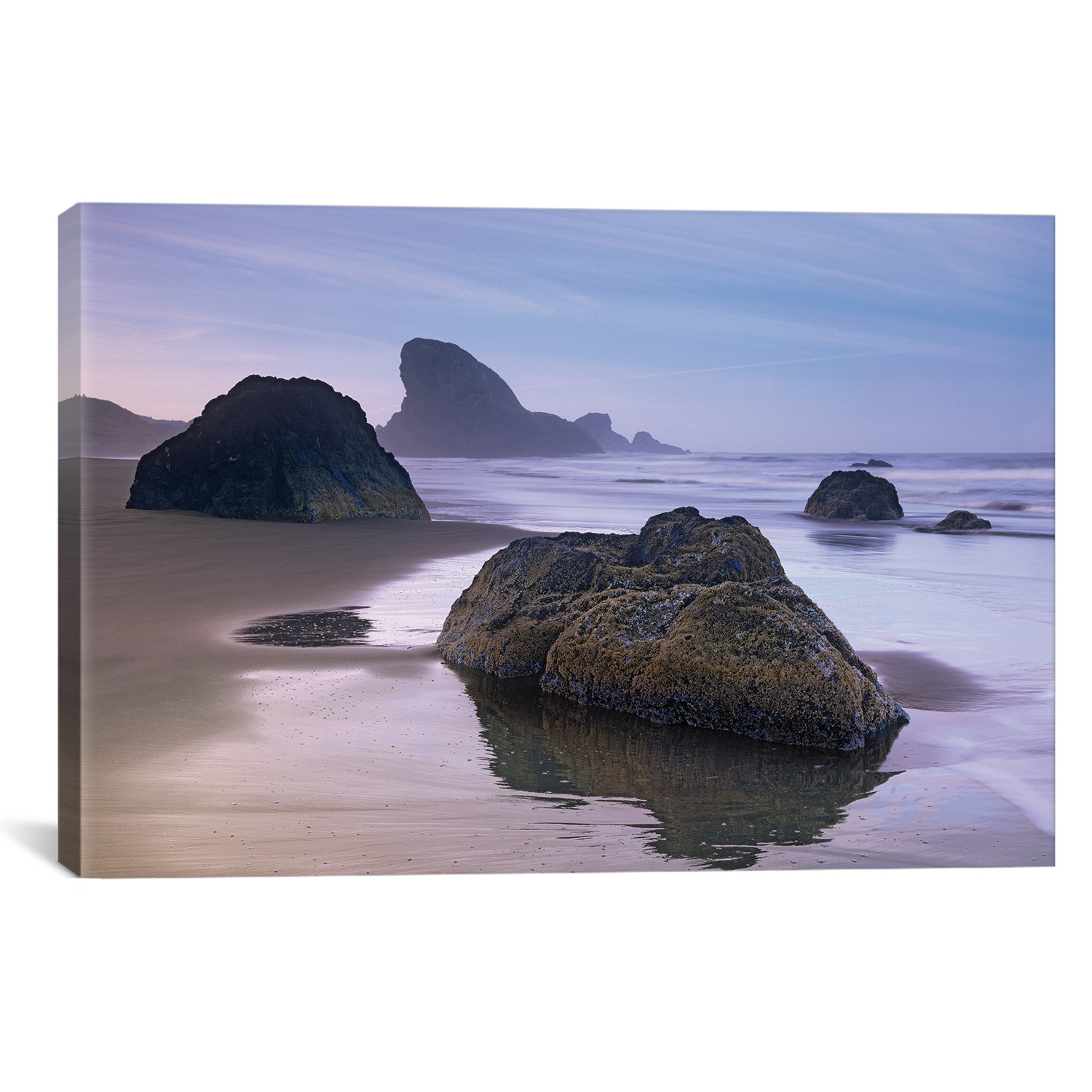Sea Stack And Boulders At Meyers Creek Beach, Oregon // Tim Fitzharris ...