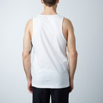 Ultra Soft Semi-Fitted Tank // White (S)