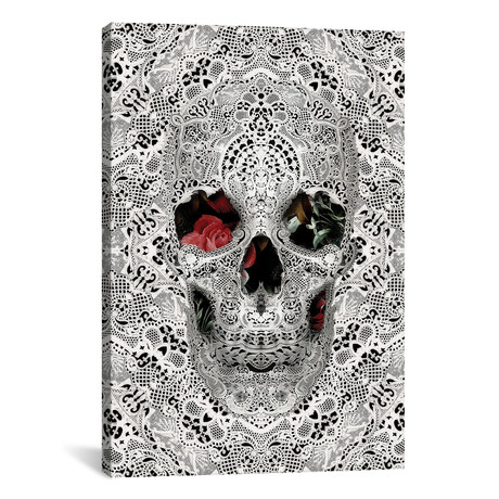 Lace Skull II (26"W x 18"H x 0.75"D)