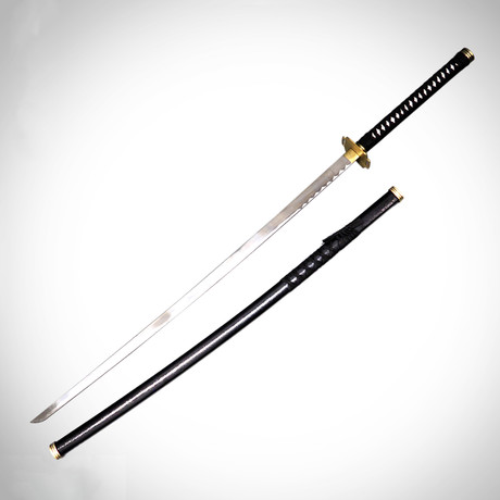 ...this accurately -detailed prop is a tribute to the Masamune Samurai Swor...
