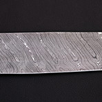 Damascus Cleaver Knife // 9035