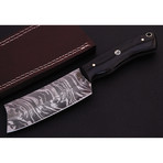 Damascus Mini Cleaver // 9044