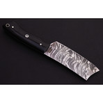 Damascus Mini Cleaver // 9044