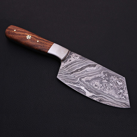 Damascus Cleaver Knife // 9049