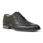 Rigby Stamped Leather Wing Tip // Black (US: 10)