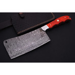 Damascus Cleaver Knife // 9050