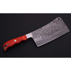 Damascus Cleaver Knife // 9050