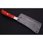 Damascus Cleaver Knife // 9050